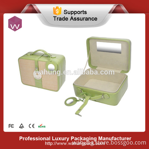 Unique Design Leather Cosmetic boxes Wholesale (WH-3708)
